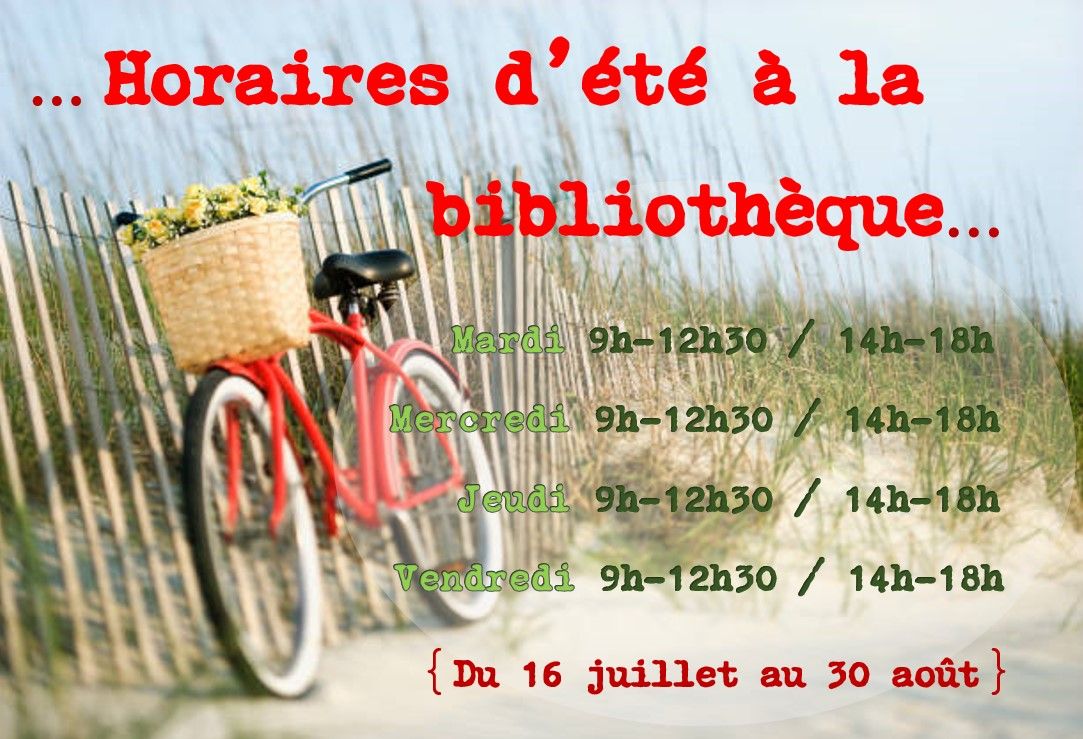 Affiches date et horaires dete 